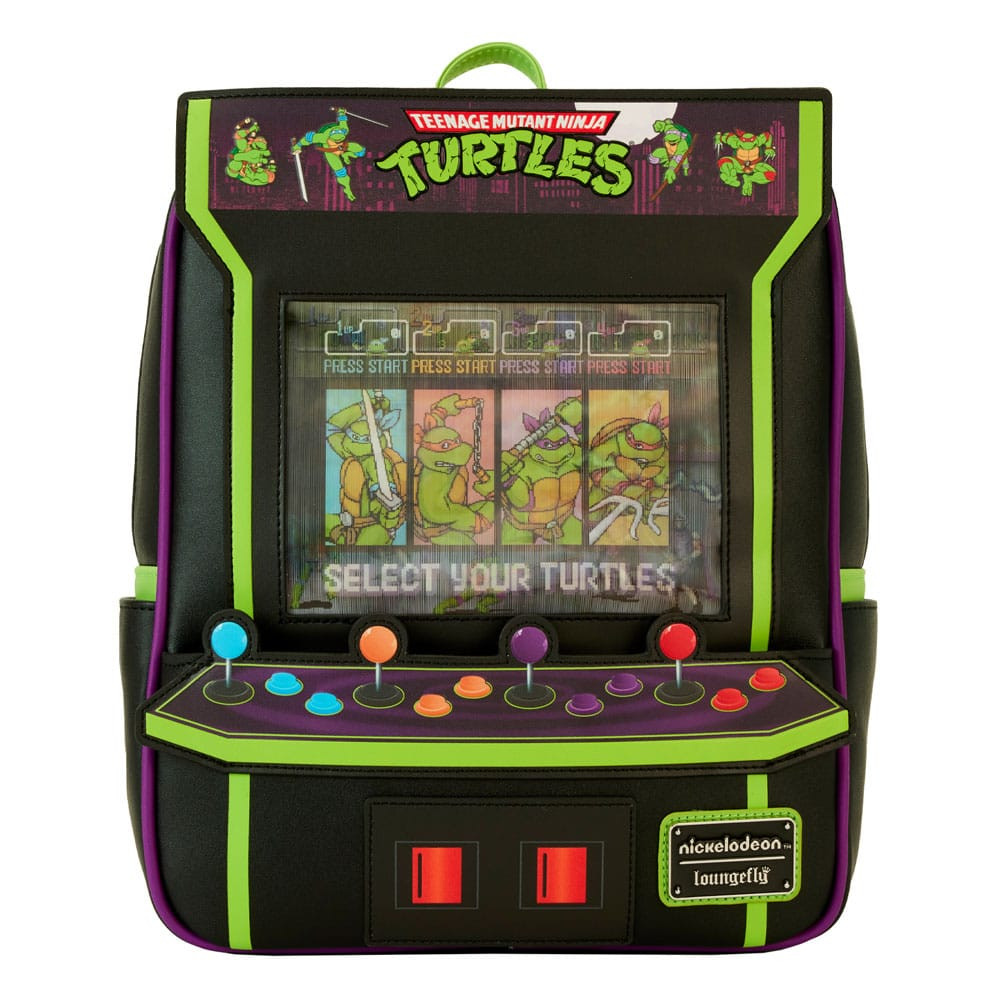 Vintage Arcade 40th Anniversary backpack - Loungefly Ninja Turtles
