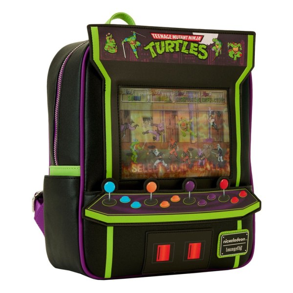 Vintage Arcade 40th Anniversary backpack - Loungefly Ninja Turtles
