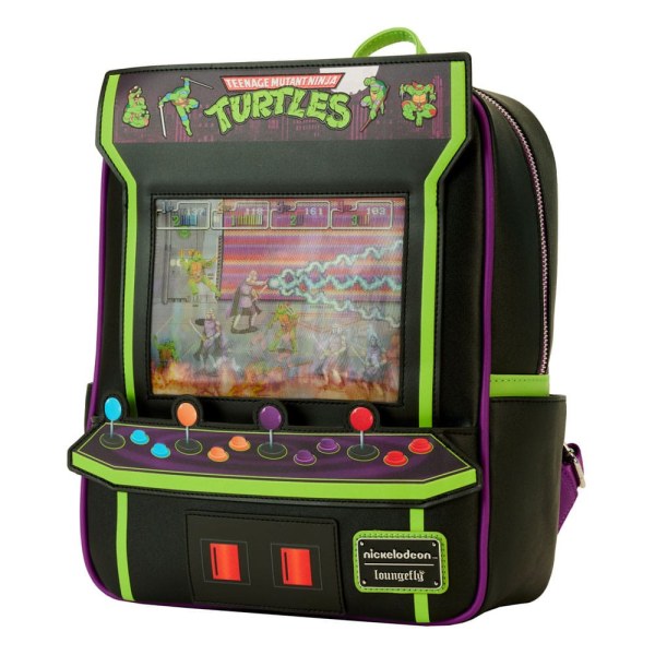 Vintage Arcade 40th Anniversary backpack - Loungefly Ninja Turtles