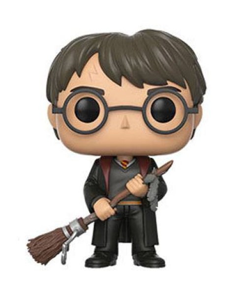 FUNKO POP! 51 Harry with firebolt & feather exclusive - Harry Potter