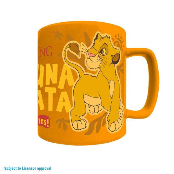 Mug Fuzzy Simba - Disney The Lion King