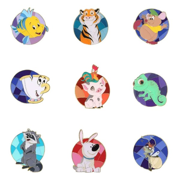Pin Princess animal stain glass - Disney Loungefly
