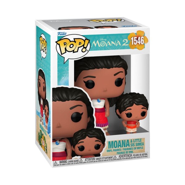 FUNKO POP! 1546 Moana & Little Sister - Disney Moana 2