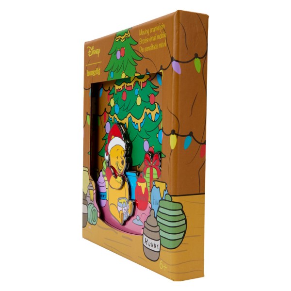 Winnie The Pooh honey present collector box Pin - DISNEY LOUNGEFLY Winnie The Pooh