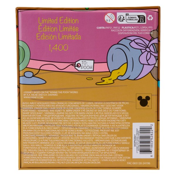 Winnie The Pooh honey present collector box Pin - DISNEY LOUNGEFLY Winnie The Pooh