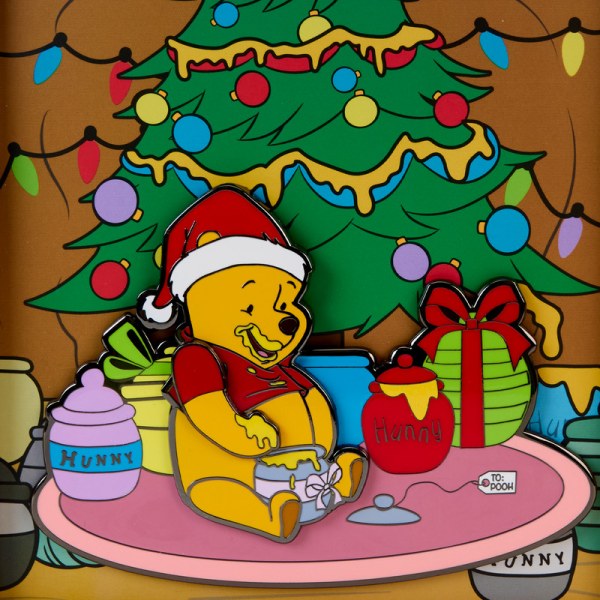Winnie The Pooh honey present collector box Pin - DISNEY LOUNGEFLY Winnie The Pooh