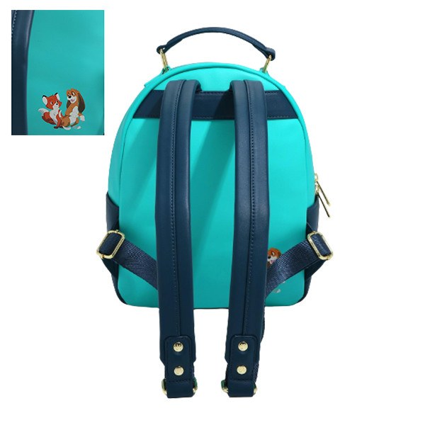 Mini backpack Fox And The Hound Forest Exclusive - DISNEY LOUNGEFLY