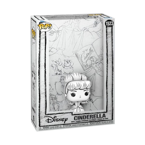 Cinderella POP! 1523 Comic Cover Vinyl Figure Sketched- Cinderella 9 cm