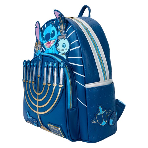 Stitch Hanukkah Menorah Light Up Mini Backpack - DISNEY LOUNGEFLY