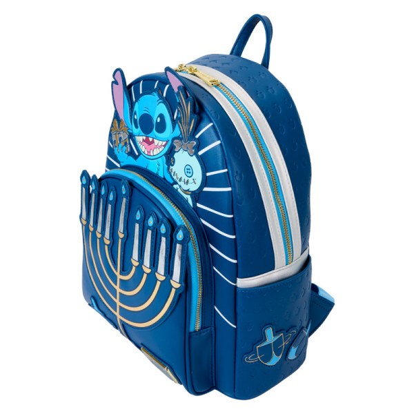 Stitch Hanukkah Menorah Light Up Mini Backpack - DISNEY LOUNGEFLY