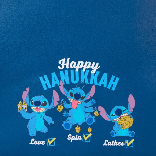 Stitch Hanukkah Menorah Light Up Mini Backpack - DISNEY LOUNGEFLY