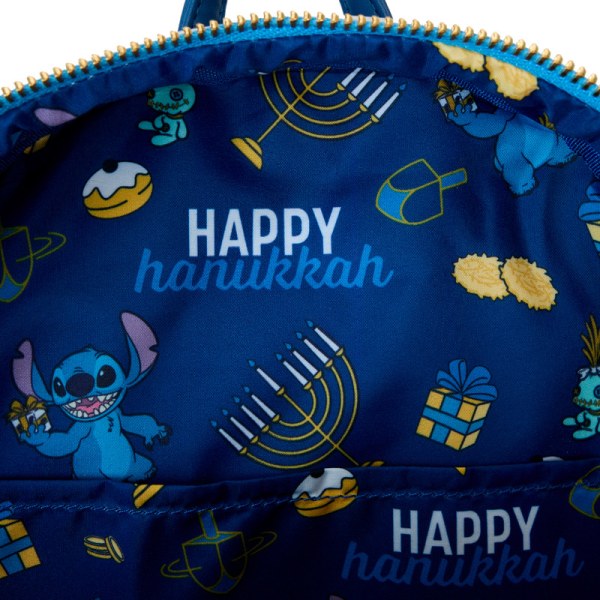 Stitch Hanukkah Menorah Light Up Mini Backpack - DISNEY LOUNGEFLY