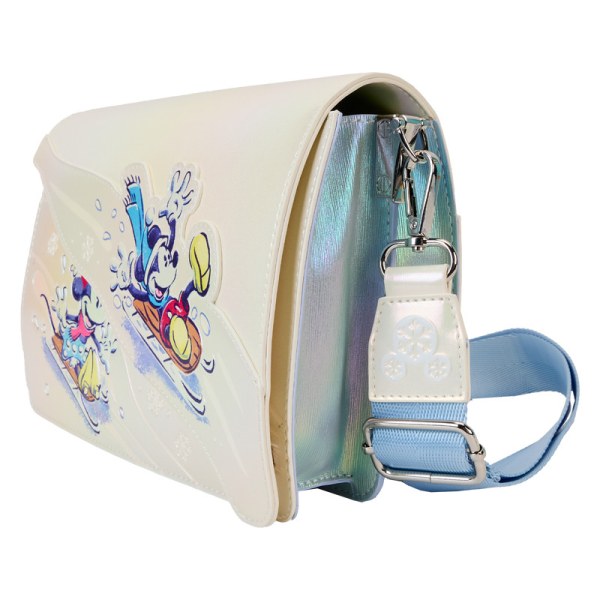 Mickey & Friends Winter Wonderland Crossbody Bag - DISNEY LOUNGEFLY