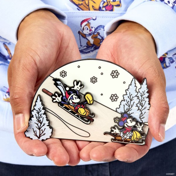 Mickey & Friends Winter Wonderland collector box Pin - DISNEY LOUNGEFLY