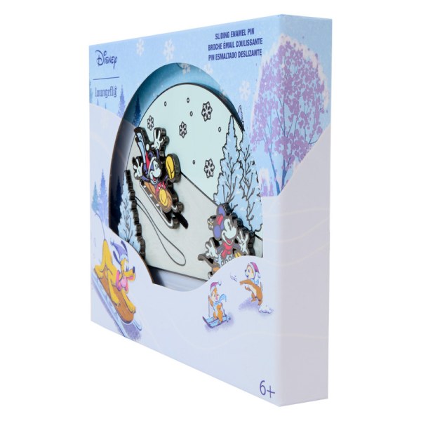 Mickey & Friends Winter Wonderland collector box Pin - DISNEY LOUNGEFLY