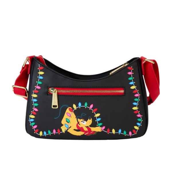 Mickey & Friends Christmas Light Decorations Light Up Crossbody Bag - DISNEY LOUNGEFLY