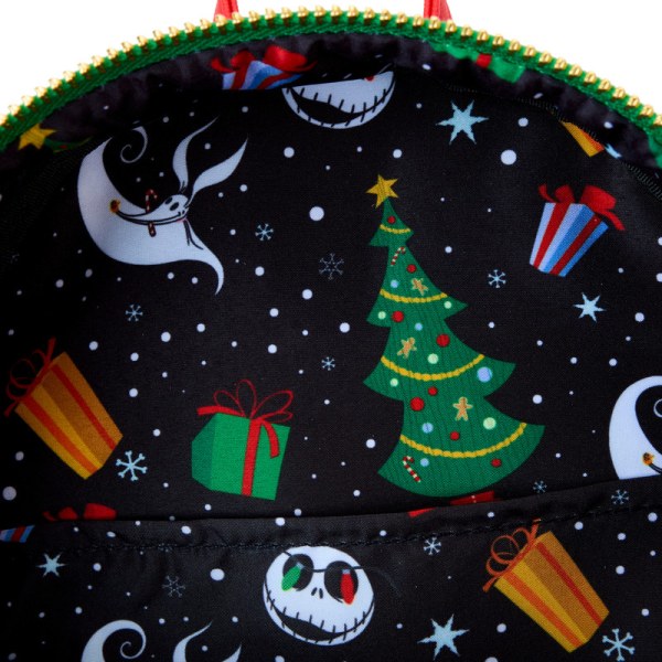 Jack Wrapped In Lights Light Up Glow Mini Backpack - DISNEY LOUNGEFLY The Nightmare Before Christmas