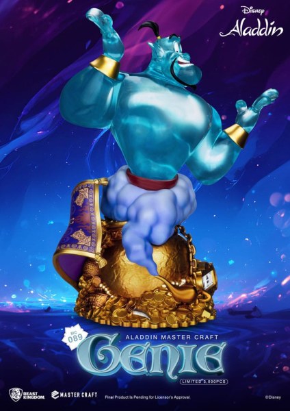 MasterCraft Genius statuette 42 cm Limited Edition - Disney Aladdin