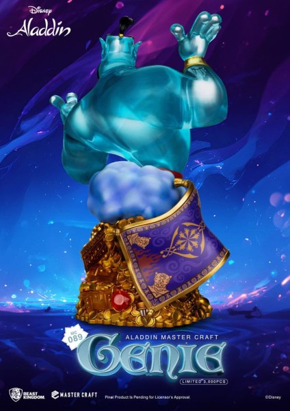 MasterCraft Genius statuette 42 cm Limited Edition - Disney Aladdin