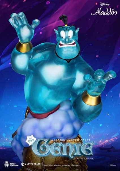 MasterCraft Genius statuette 42 cm Limited Edition - Disney Aladdin