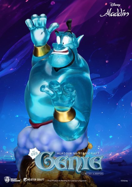 MasterCraft Genius statuette 42 cm Limited Edition - Disney Aladdin