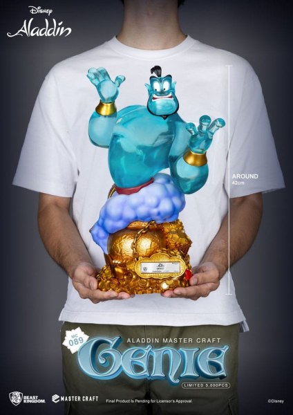 MasterCraft Genius statuette 42 cm Limited Edition - Disney Aladdin