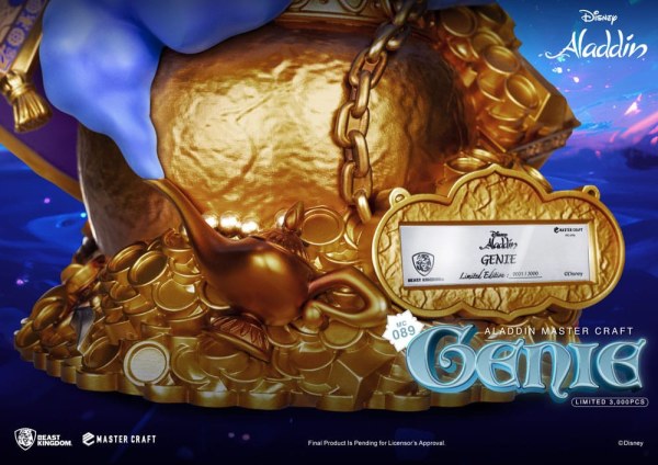 MasterCraft Genius statuette 42 cm Limited Edition - Disney Aladdin