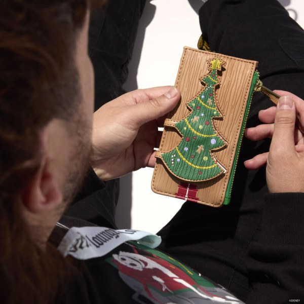 Christmas Town Tree Large Card Holder - DISNEY LOUNGEFLY The Nightmare Before Christmas