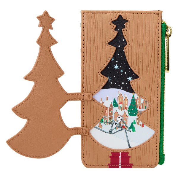 Christmas Town Tree Large Card Holder - DISNEY LOUNGEFLY The Nightmare Before Christmas
