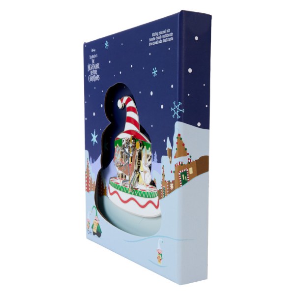 Candy Cane Carousel collector box Pin - DISNEY LOUNGEFLY The Nightmare Before Christmas
