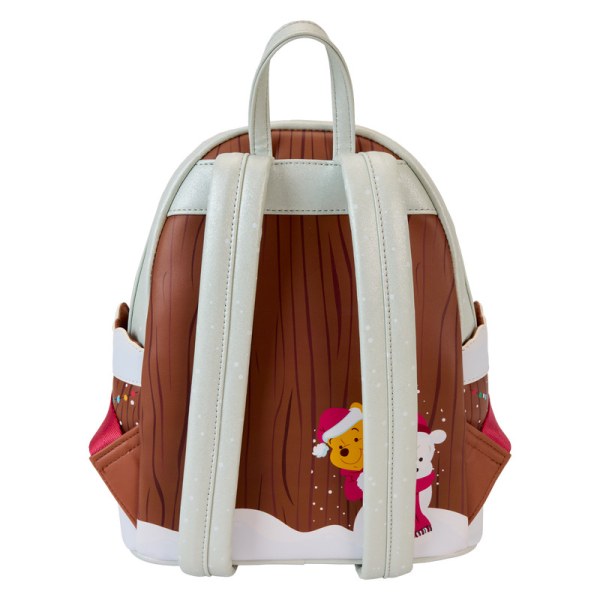 Christmas Greetings Light Up Mini Backpack - DISNEY LOUNGEFLY Winnie The Pooh & Friends