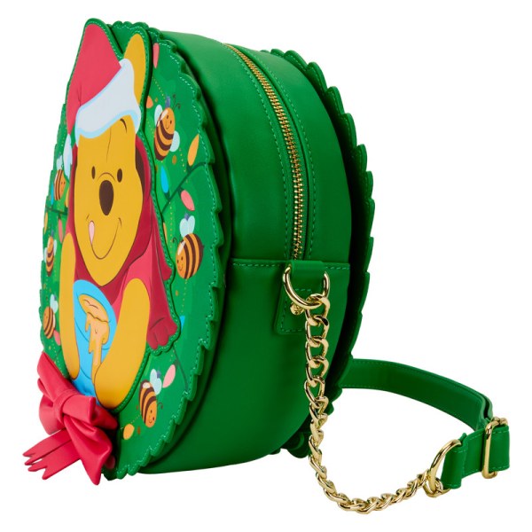 Stuck In Wreath Glow Crossbody Bag - DISNEY LOUNGEFLY Winnie The Pooh