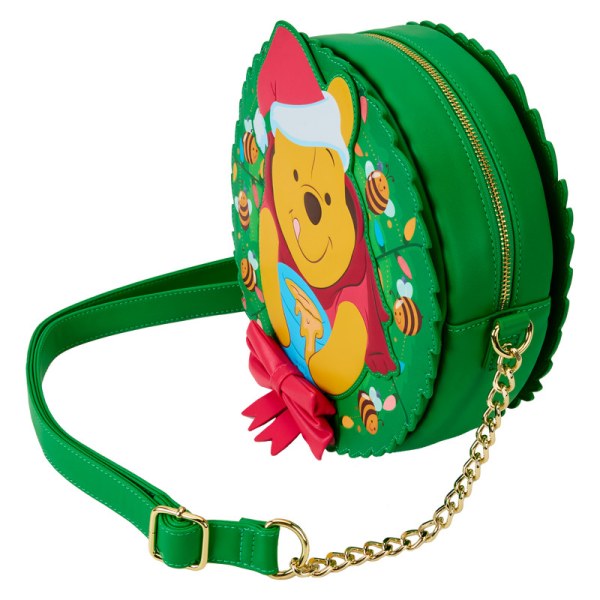 Stuck In Wreath Glow Crossbody Bag - DISNEY LOUNGEFLY Winnie The Pooh