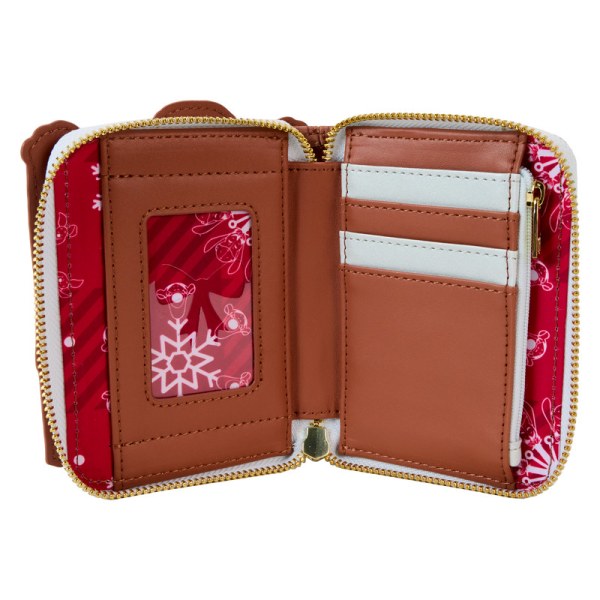 Christmas Greetings Wallet - DISNEY LOUNGEFLY Winnie The Pooh & Friends