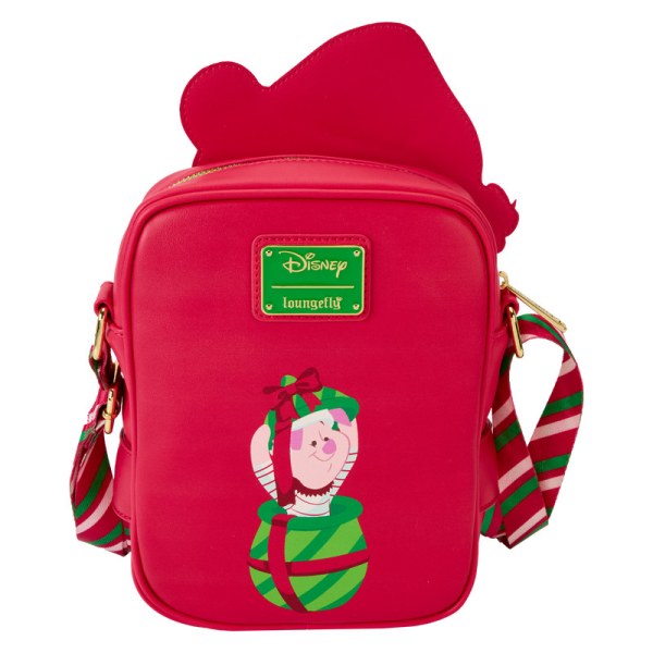 Santa Winnie & Piglet cosplay Crossbody Bag With Coin Bag - DISNEY LOUNGEFLY Winnie The Pooh