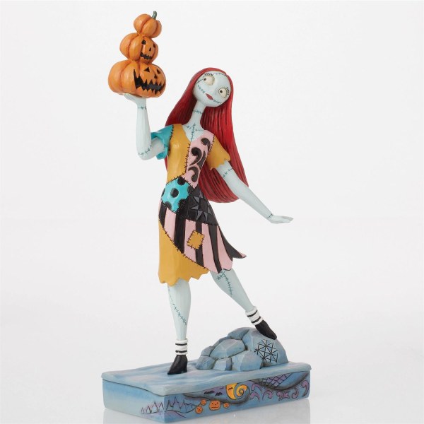 Sally with Pumpkins figure - DISNEY TRADITIONS