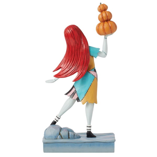 Sally with Pumpkins figure - DISNEY TRADITIONS