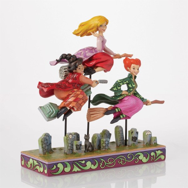 Sanderson Sisters Flying figure Hocus Pocus - DISNEY TRADITIONS