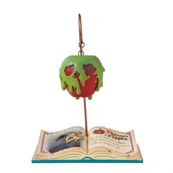 Snow White Poisoned Apple Book figure - DISNEY TRADITIONS