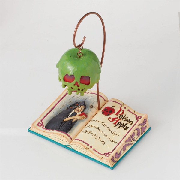 Snow White Poisoned Apple Book figure - DISNEY TRADITIONS