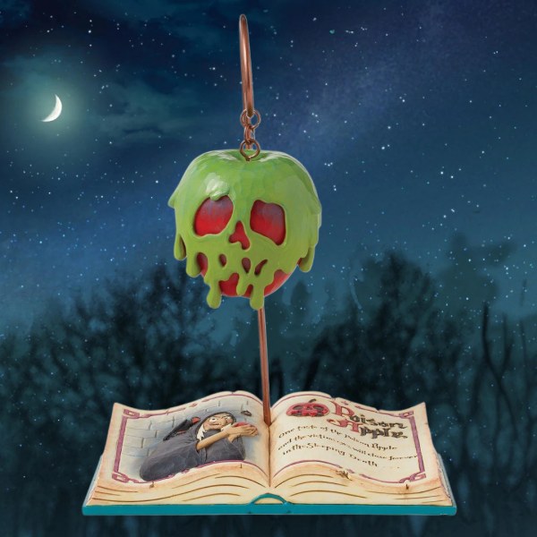 Snow White Poisoned Apple Book figure - DISNEY TRADITIONS