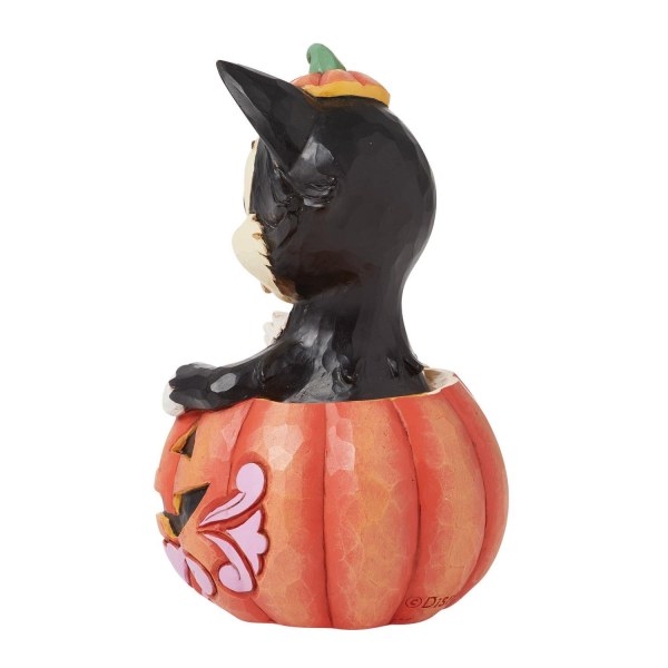Mini Figaro Pumpkin Figurine - DISNEY TRADITIONS