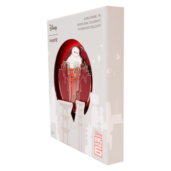 10th Anniversary Baymax loves San Fransokyo collector box Pin - DISNEY LOUNGEFLY Big Hero 6