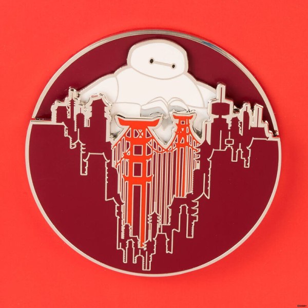10th Anniversary Baymax loves San Fransokyo collector box Pin - DISNEY LOUNGEFLY Big Hero 6