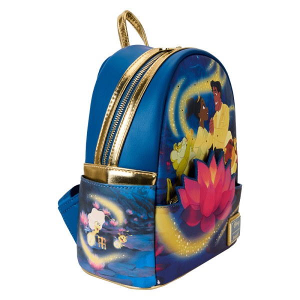 Tiana & Prince Naveen Glow Mini Backpack - DISNEY LOUNGEFLY The Princess and the Frog 15th Anniversary