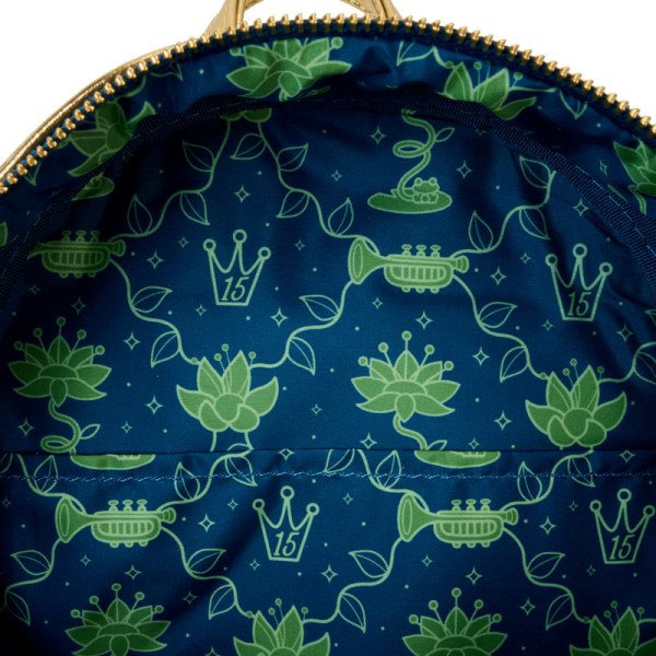 Tiana & Prince Naveen Glow Mini Backpack - DISNEY LOUNGEFLY The Princess and the Frog 15th Anniversary