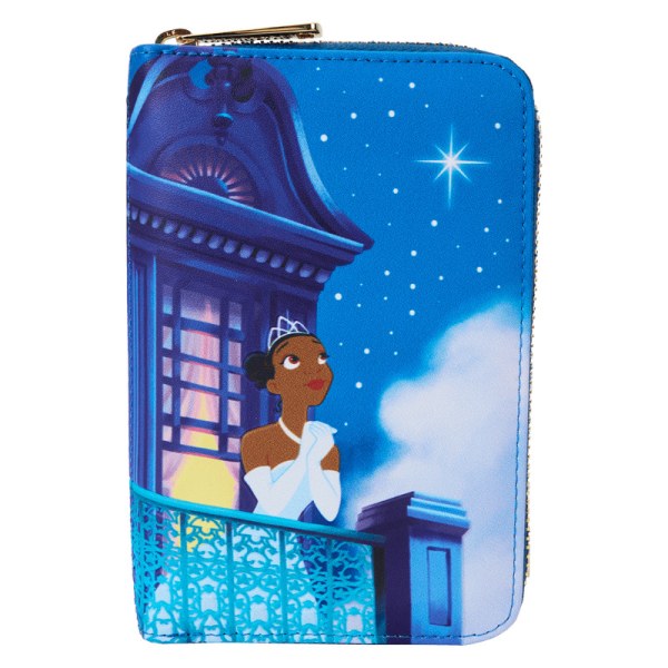 Tiana wishing star glow wallet - DISNEY LOUNGEFLY The Princess and the frog 15th Anniversary