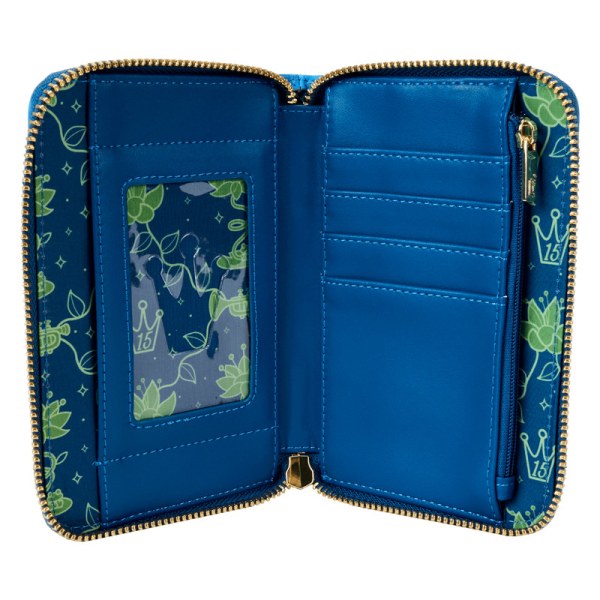 Tiana wishing star glow wallet - DISNEY LOUNGEFLY The Princess and the frog 15th Anniversary