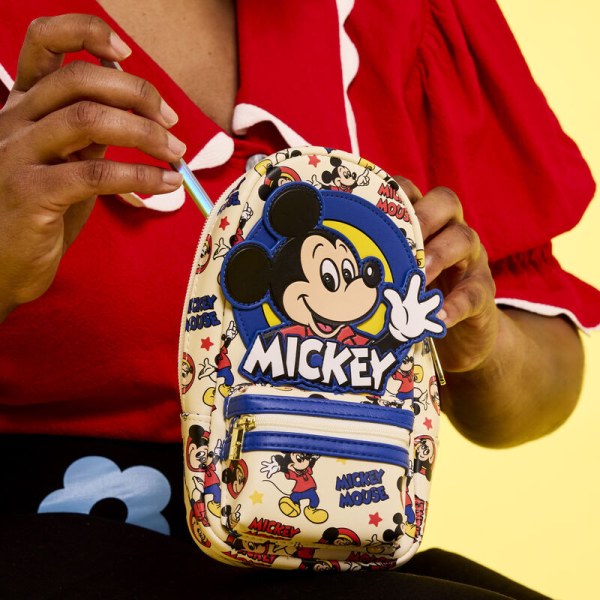 Mickey Mini Backpack Pencil Case - DISNEY LOUNGEFLY