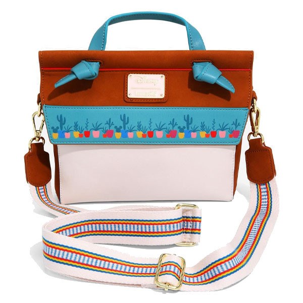 Shoulder bag South Western Mickey Cactus Exclu - DISNEY LOUNGEFLY